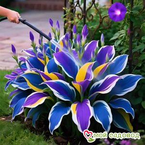 Хоста Золотой Обвой